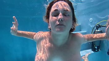 Underwater fuck golden shower facial for australian chick