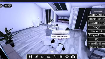 Cock hungry roblox slut gets used