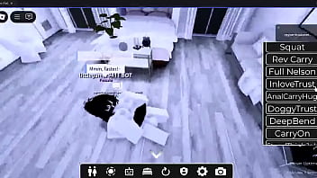 Cock hungry roblox slut gets used