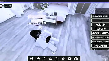 Cock hungry roblox slut gets used