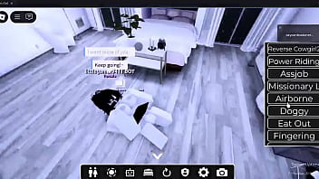 Cock hungry roblox slut gets used