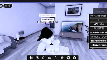 Cock hungry roblox slut gets used