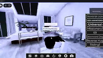 Cock hungry roblox slut gets used