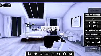 Cock hungry roblox slut gets used