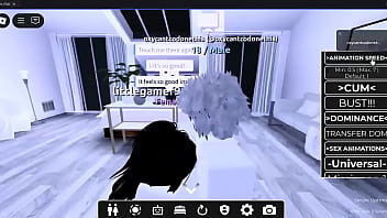 Cock hungry roblox slut gets used