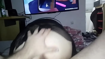 Clarisse penelope sentando anal no pau bem gostoso