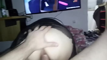 Clarisse penelope sentando anal no pau bem gostoso