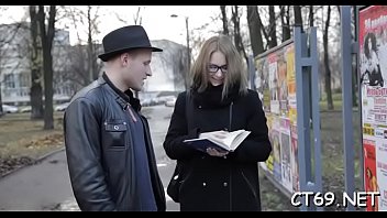 It's so obvious that our sexy lady wants to make out so much