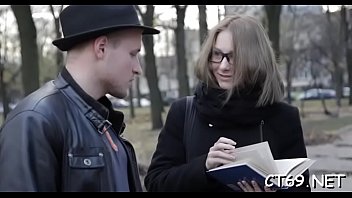 It's so obvious that our sexy lady wants to make out so much