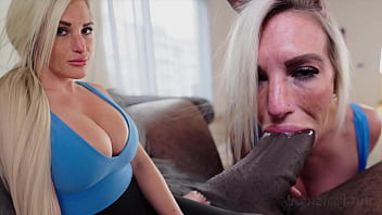 Bratty stepsis gets stuffed with bbc creampied stepsister