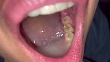 Teocleopatra stepdaughter swallows cum full shot