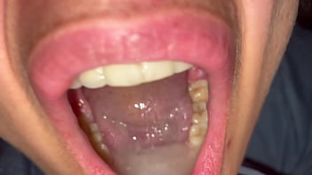 Teocleopatra stepdaughter swallows cum full shot