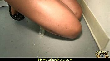 Incredible ebony teen blowjob gloryhole audition 24