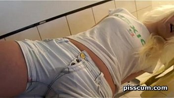 Denisa peterson having a taste of her own piss