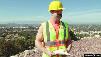 Busty shemale aubrey kate and latin trans avery lust has set their eyes on a tgirls suck his cock and he anal barebacks the latina tranny