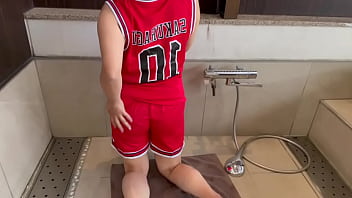 毎日バスケと勉強に追われて大変。。オナニーして発散するバスケ部キャプテン。