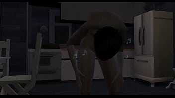 Spying on a pretty girl