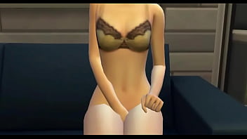 Spying on a pretty girl