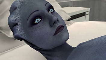 Shrunken human women swallowed by liara t'soni