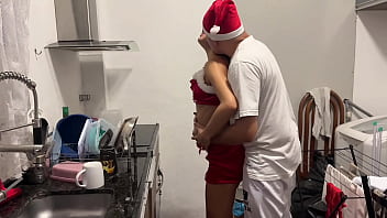 Sexo na ceia de natal entre amigos
