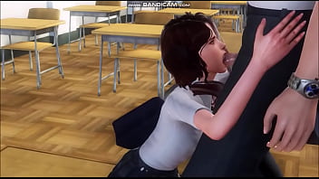 After lesson school sucking teacher