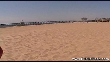 Public flashing ginger02