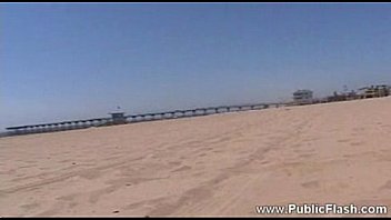 Public flashing ginger02