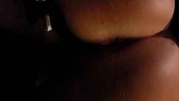 Pulled her panties out of her pussy before pounding her