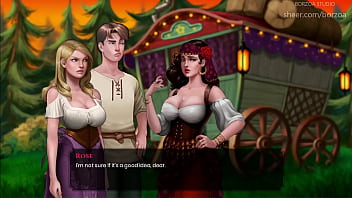 Wal 38 big tits gipy and blonde meets for the first time in the vagoon