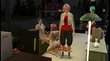 Trio de chicas follando en una habitacion