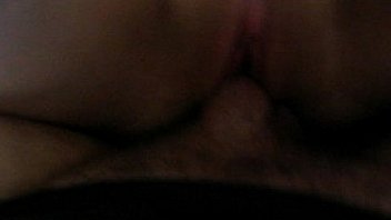 Sexy blonde girl bounces on boyfriends hard cock