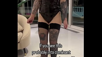 Or is it the heels and nylons