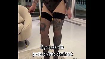 Or is it the heels and nylons