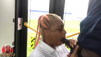 Thelastrealtop & mshoneyroseatl public bus dick sucker