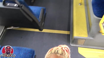 Thelastrealtop & mshoneyroseatl public bus dick sucker