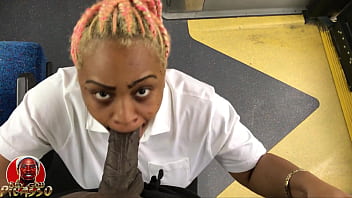 Thelastrealtop & mshoneyroseatl public bus dick sucker