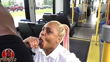 Thelastrealtop & mshoneyroseatl public bus dick sucker
