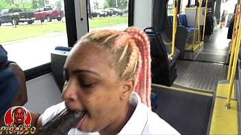 Thelastrealtop & mshoneyroseatl public bus dick sucker