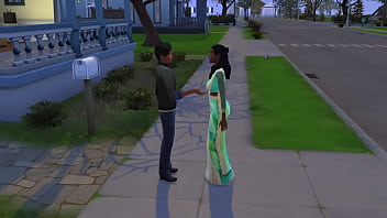 Desi aunty can't control herself Desi aunty can't control herself