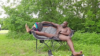 Big black wood in the woods w sir maxximus