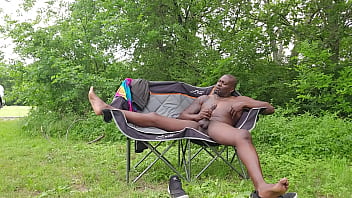 Big black wood in the woods w sir maxximus