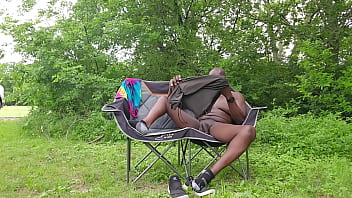 Big black wood in the woods w sir maxximus