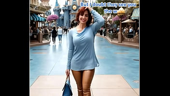 Titjob and blowjob in disneyland's pirates of the carribeans ride ai illustrated leather porn dream