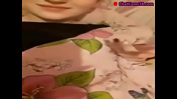 Cute girl on periscope showing her sexy body