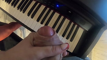 Milfycalla first piano lesson