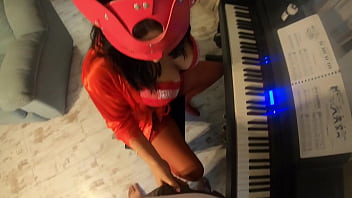 Milfycalla first piano lesson