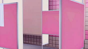 Fucking in the showers hentai