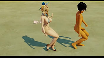 Mmd kissme mirai akari sexy bikini