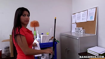 New maid cleans and gets fucked