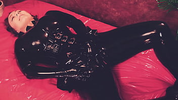 Sexy big ass milf in stockings and latex loves to seduce fetish model with big natural tits arya grander